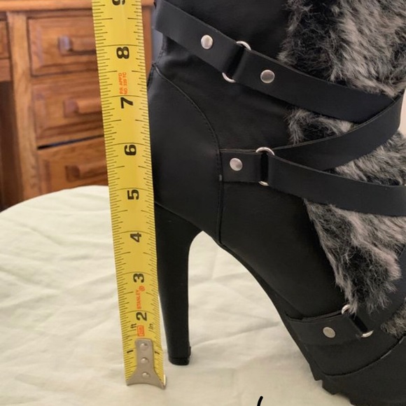 Fantasy Cat Strap High Platform Boots Shoes SD00037 main image 1